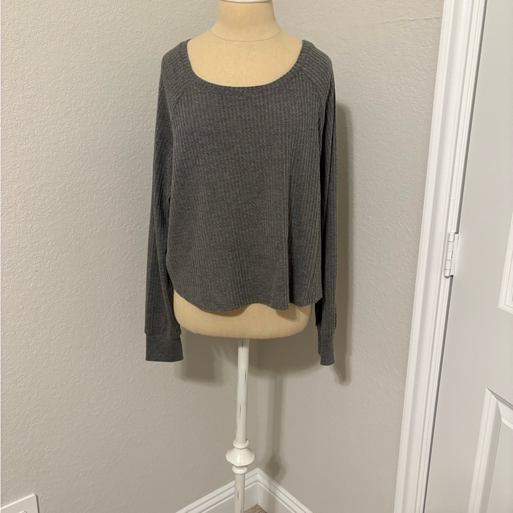 Honeydew USA Dark Gray Women's Crew Neck Sweater